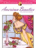 (image for) American Beauties Coloring Book