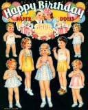 (image for) Happy Birthday Paper Dolls