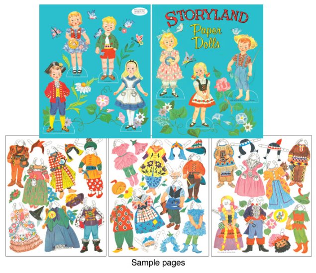 Modal Additional Images for Storyland Paper Dolls