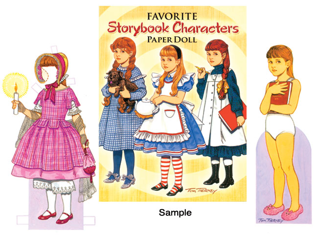 Modal Additional Images for Favorite Storybook Characters Paper Dolls by Tom Tierney