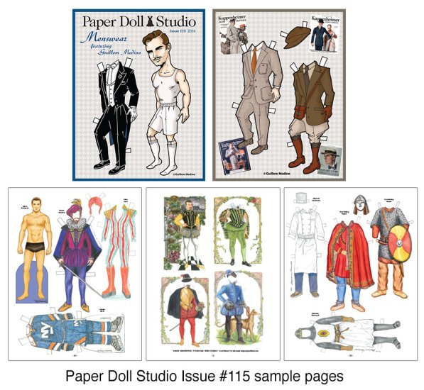 OPDAG - Paper Doll Studio Issue 115 - Menswear - Click Image to Close