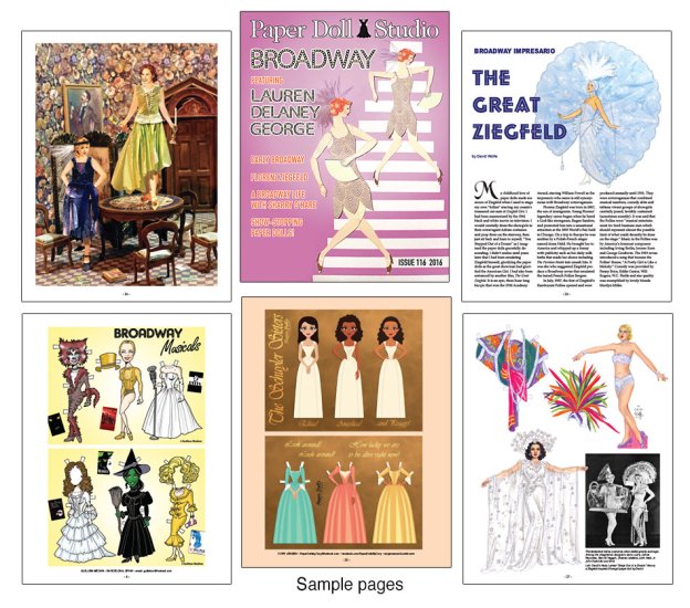 OPDAG - Paper Doll Studio Issue 116 - Broadway - Click Image to Close