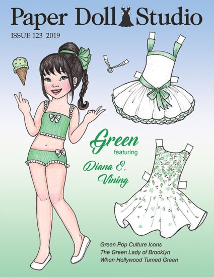 (image for) OPDAG - Paper Doll Studio Issue 123 - Green
