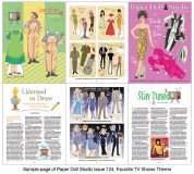 OPDAG - Paper Doll Studio Issue 124 - Favorite TV Shows