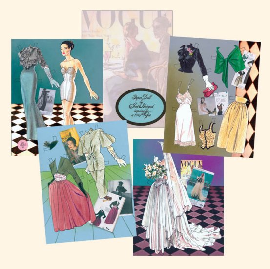 1947 Vogue Paper Dolls by Jim Howard - Click Image to Close