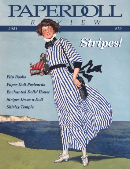 (image for) PD Review Magazine issue 79 - Stripes, Postcards, Shirley Temple
