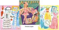 Alice Faye Paper Doll