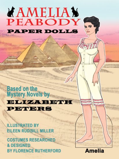 (image for) Amelia Peabody Paper Dolls by Eileen Rudisill Miller