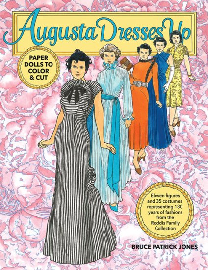 (image for) Augusta Dresses Up Paper Dolls to Color & Cut