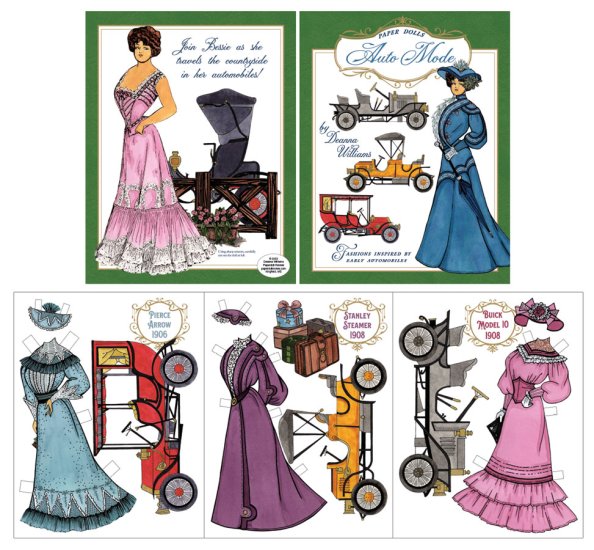 Auto Mode Paper Dolls by Deanna Williams - Click Image to Close