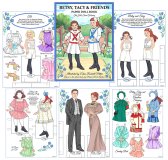 (image for) Betsy, Tacy & Friends Paper Dolls by Eileen Rudisill Miller