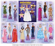 (image for) Broadway Sensations Paper Dolls by Cory Jensen