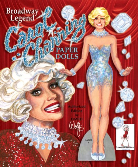 (image for) Carol Channing Paper Dolls by David Wolfe