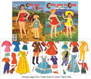 (image for) Cathy Goes to Camp Paper Dolls