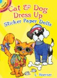 (image for) Cat & Dog Dress Up Sticker Paper Dolls by L. Hoerner