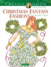 Christmas Fantasy Fashions Coloring Book