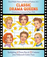 Classic Drama Queens - Joan, Greta, Bette, Irene, Greer, Loretta
