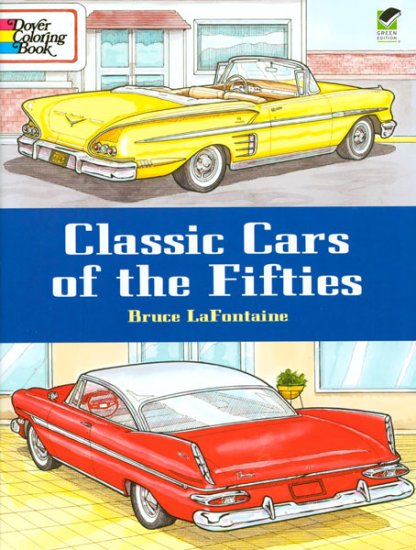 (image for) Classic Cars of the Fifties Coloring Book