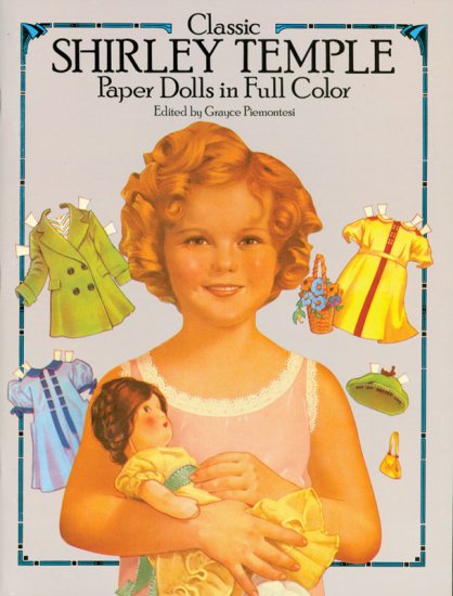 (image for) Classic Shirley Temple Paper Dolls - just a few left!