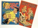 (image for) Vintage Coloring Books Bundle #1 - ABC Coloring & Read-Color-Cut-and-Paste - JUST ONE