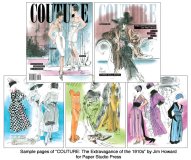 COUTURE: The Extravagance of the 1910s Paper Dolls