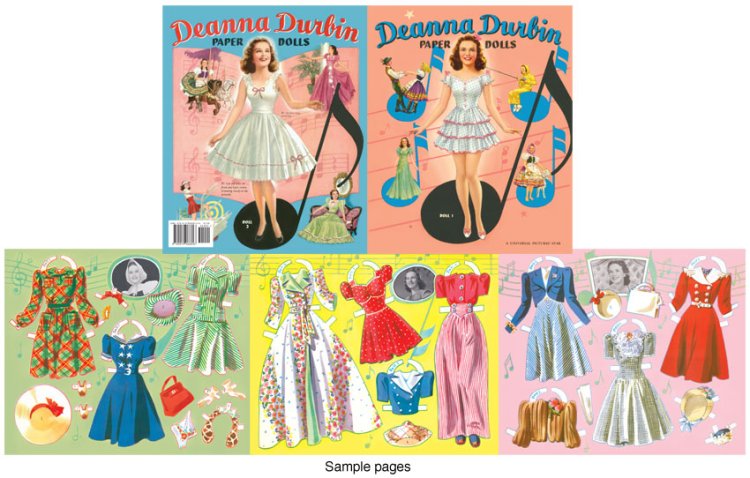 Deanna Durbin Paper Dolls - Click Image to Close