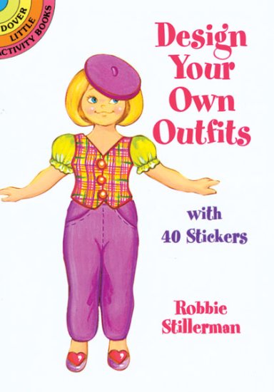 (image for) Design Your Own Outfits Sticker Paper Doll