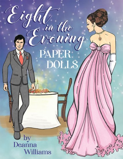 (image for) Eight in the Evening Paper Dolls by Deanna Williams