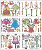 (image for) ENCHANTED Paper Dolls from the Land of Faerie by Alina Kolluri
