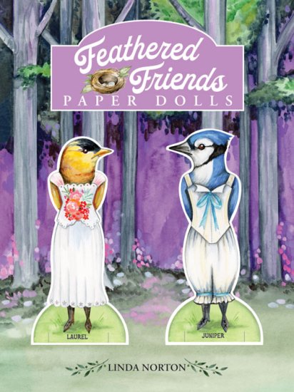 (image for) Feathered Friends Paper Dolls by Linda Norton
