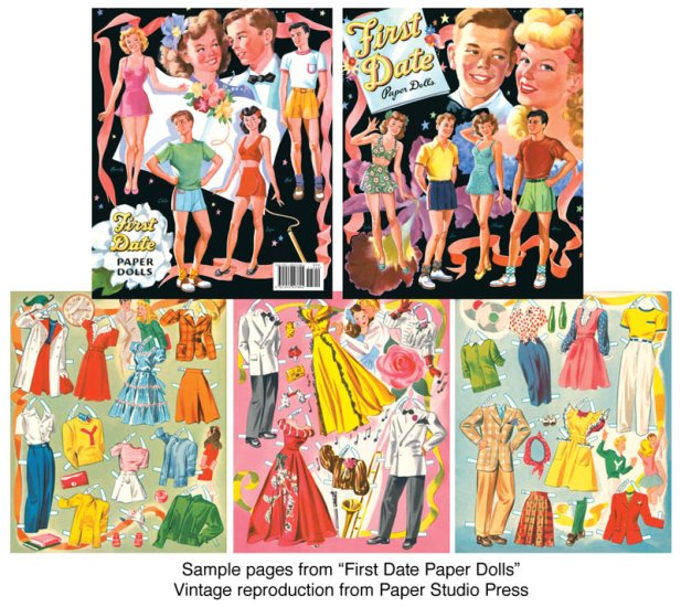 First Date Paper Dolls - Click Image to Close