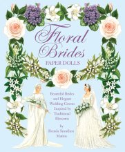 (image for) Floral Brides Paper Dolls by Brenda Sneathen Mattox