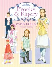 Frocks & Finery Paper Dolls by Tom Tierney