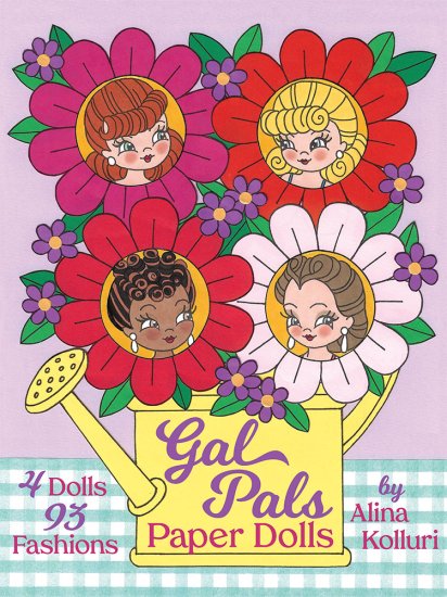 (image for) Gal Pals Paper Dolls - Cute 40s Fashions - by Alina Kolluri