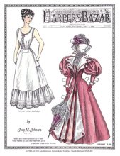 Harper's Bazar 1896 Paper Doll