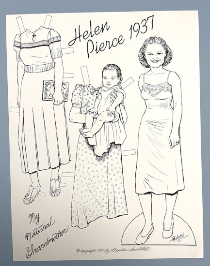 (image for) Helen Pierce 1937 by Brenda Sneathen Mattox - 1991 - ONE ONLY
