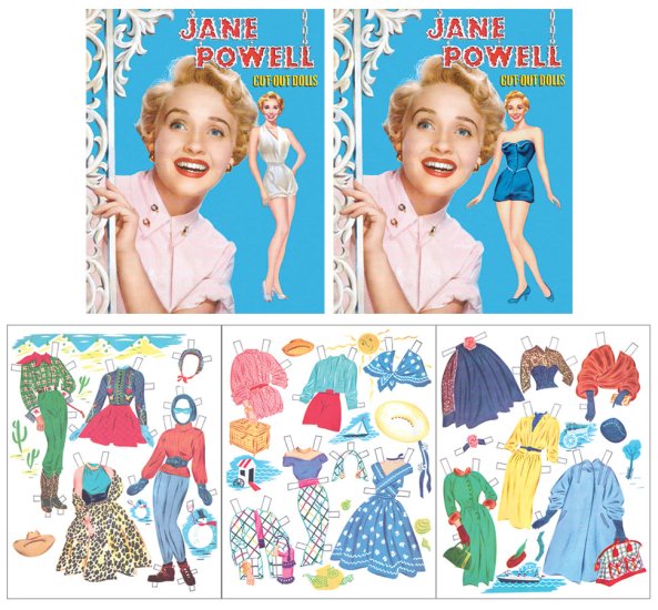 Modal Additional Images for Jane Powell 1953 reproduction