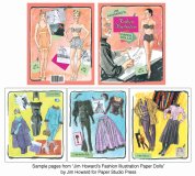 (image for) Jim Howard's Fashion Illustration Paper Dolls