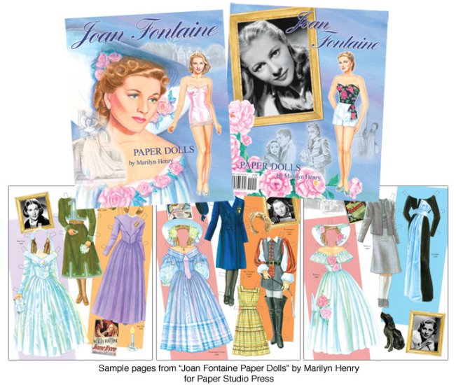 Joan Fontaine Paper Dolls - Click Image to Close