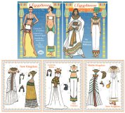 (image for) L'Egyptienne Paper Dolls by Deanna Williams