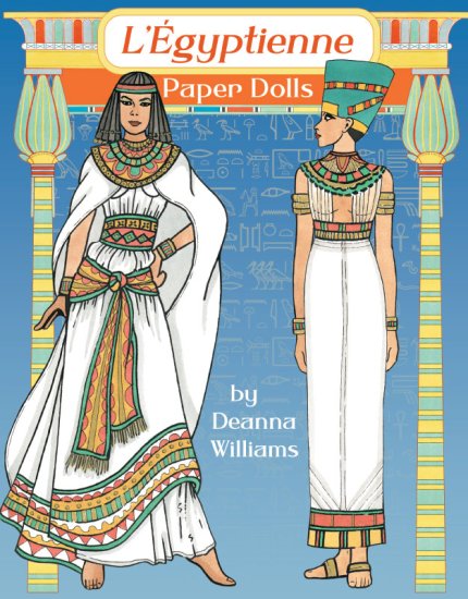 (image for) L'Egyptienne Paper Dolls by Deanna Williams