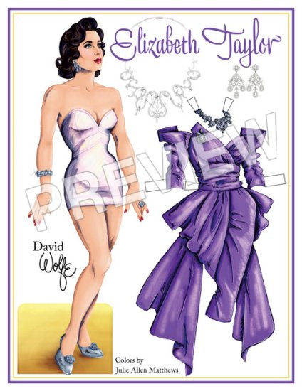 (image for) Elizabeth Taylor Glamour by David Wolfe
