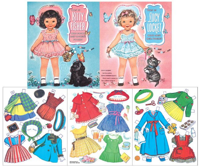 Lucy Locket Paper Dolls - Click Image to Close
