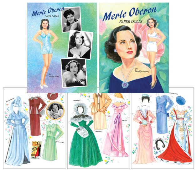 Merle Oberon by Marilyn Henry - Click Image to Close