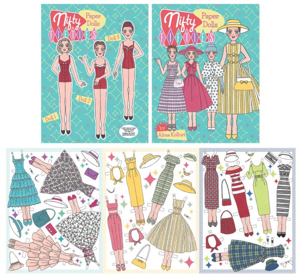 (image for) Nifty Fifties - 100+ fashions & accessories by Alina Kolluri - Click Image to Close