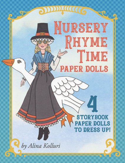 (image for) Nursery Rhyme Time Paper Dolls by Alina Kolluri