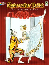 (image for) Nutcracker Ballet Coloring Book by Brenda Sneathen Mattox