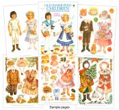 (image for) Old Fashioned Children Paper Dolls
