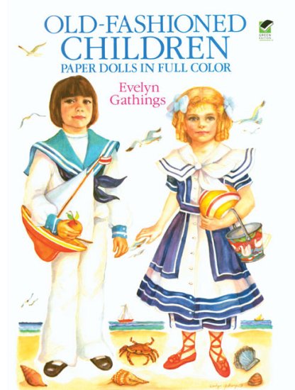 (image for) Old Fashioned Children Paper Dolls