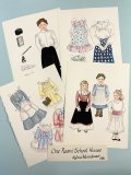(image for) One Room School House - Original Art by Sylvia Kleindinst - 1986 - ONE ONLY